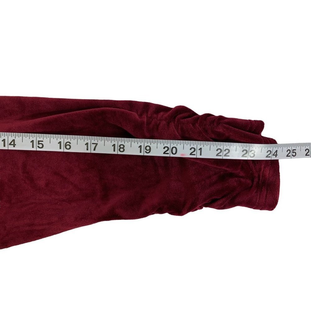 Westbound Women's Wine Cold Shoulder Top - Picture 7 of 7